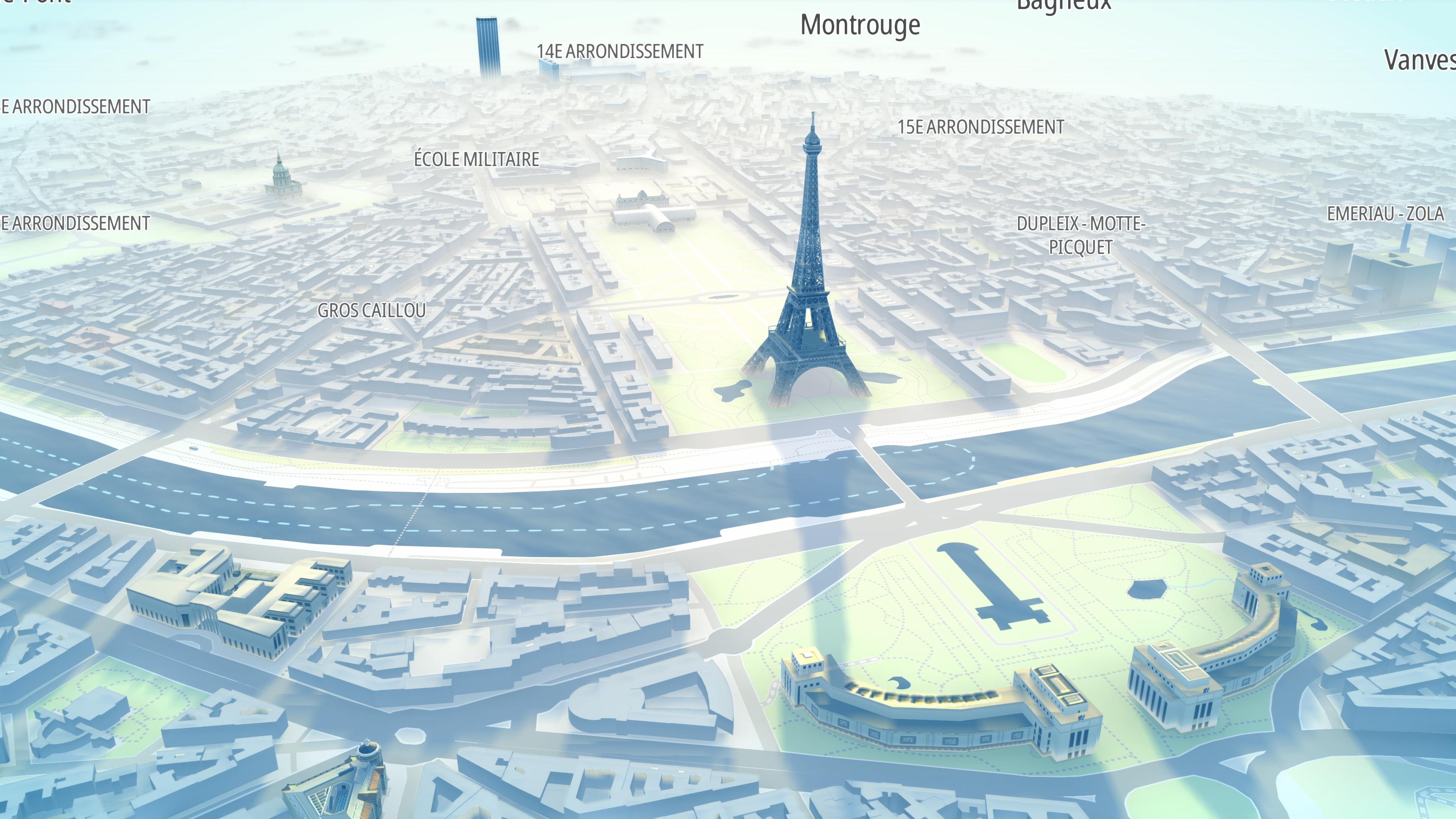 TomTom Orbis Maps demo of Paris | TomTom Newsroom