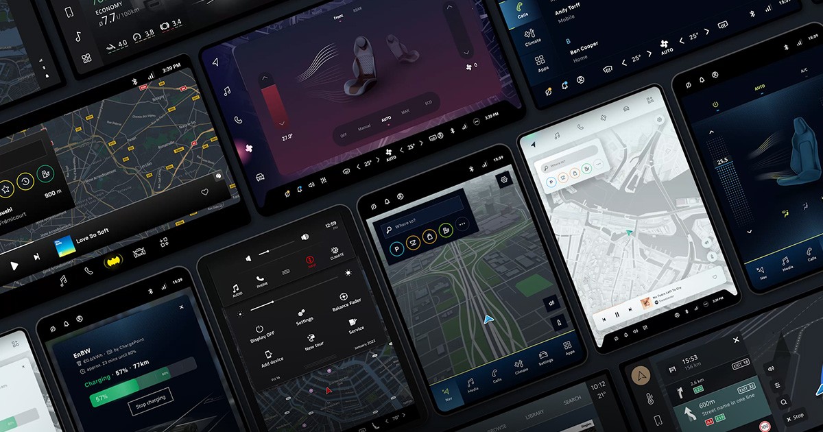 digital cockpit, tomtom, driving, invehicle, image