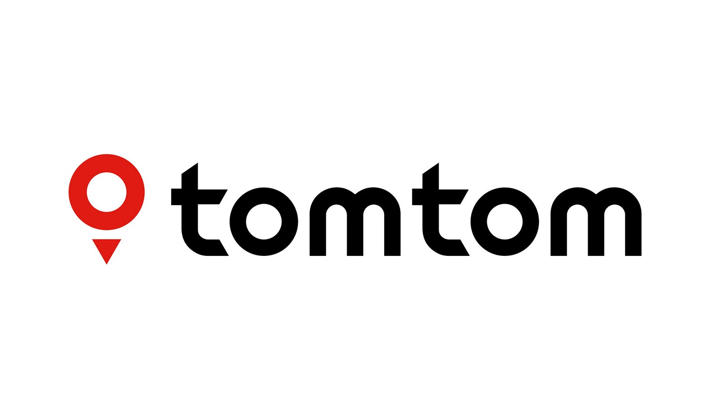 A picture of TomTom's new logo