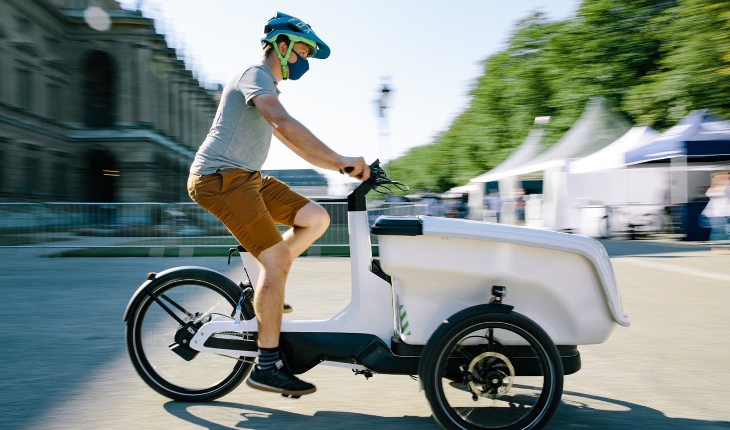 Ebikes got a lot of attention at this year’s IAA. With space to test the machines, visitors were able to get hands on.
