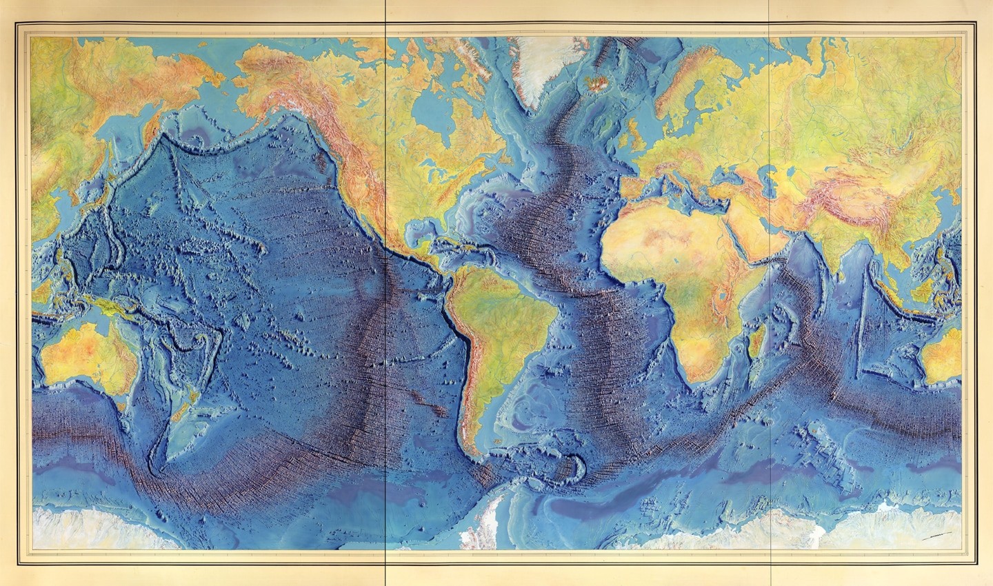 Tharp’s discovery of a mid-ocean rift was invaluable to research about plate tectonics.