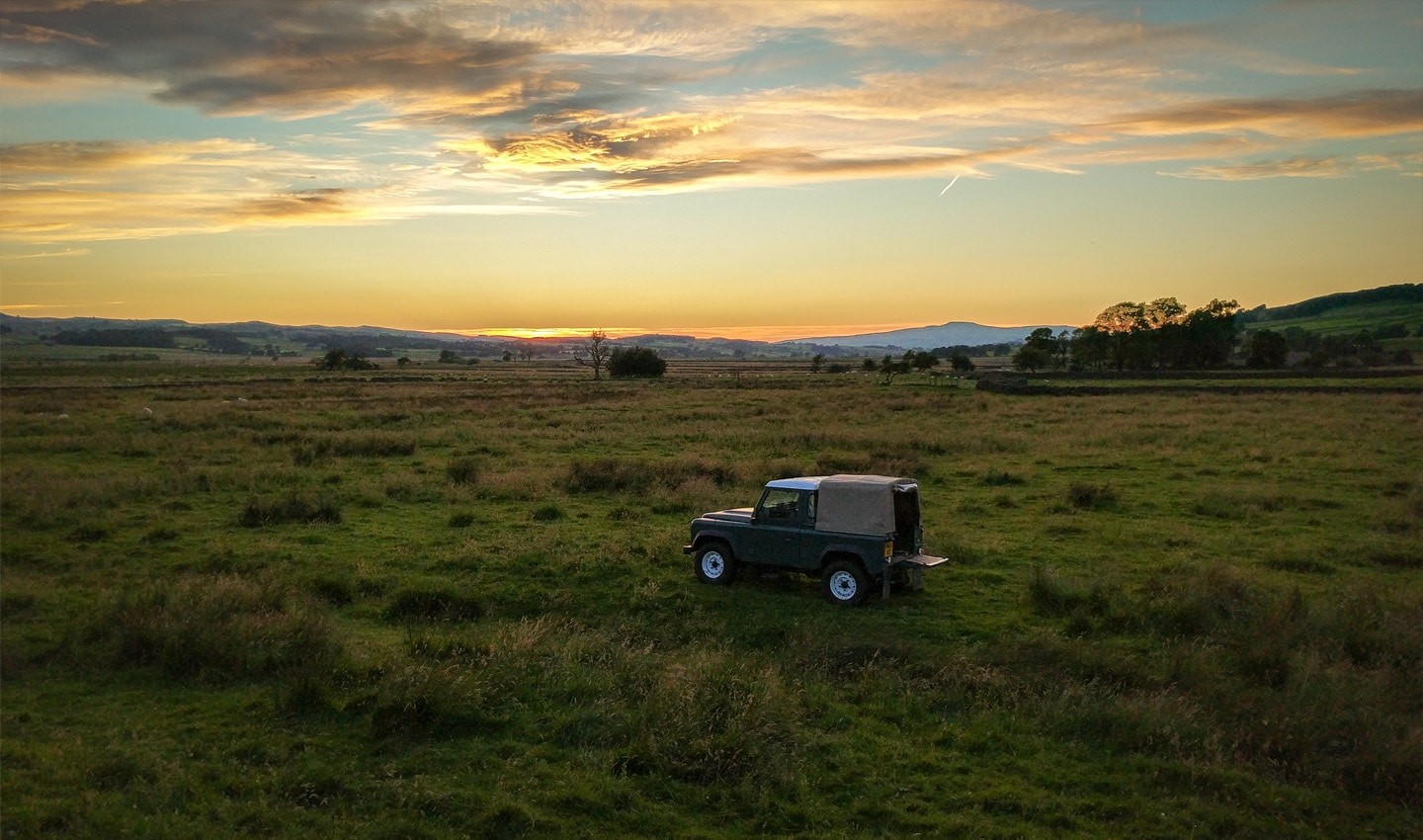 The University of Cardiff has created a conversion kit for old Land Rover Defenders.